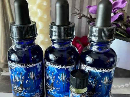 Black Dahlia Boutique - Wolf Moon Beard Oil For Sale