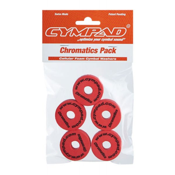 Cympad Chromatics Red 40 15mm Cymbal Pad – Set of 5 Sale