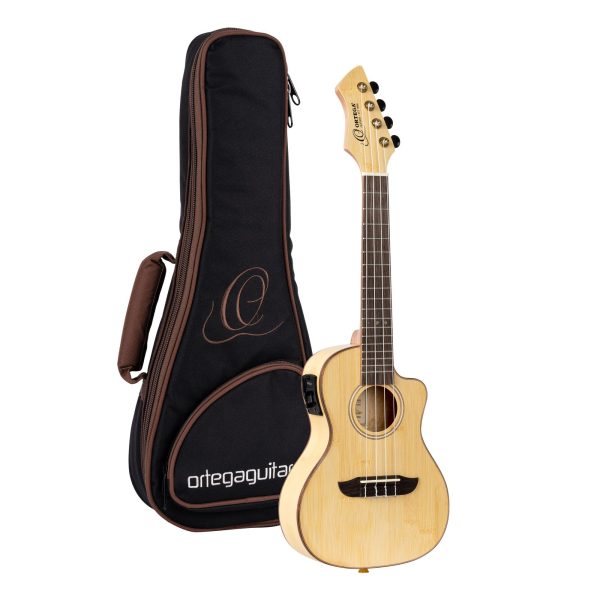 Ortega Horizon Series Electro Concert Ukulele in Bamboo Natural with Gig Bag RUBO-CE Cheap