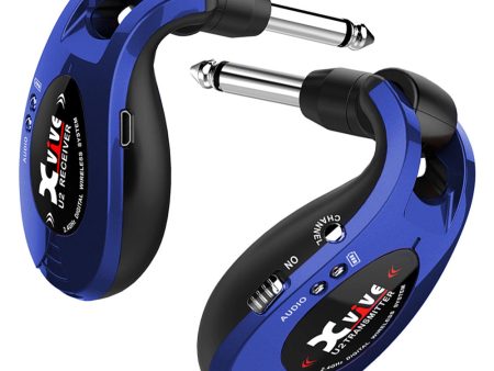 Xvive Wireless Guitar System ~ Blue For Sale