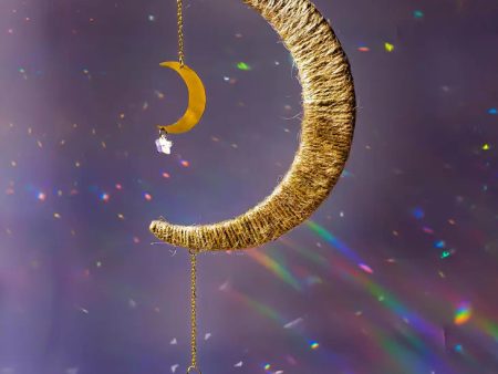 Boho Moon Suncatcher Discount