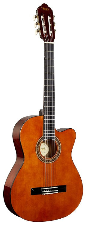 Valencia VC104HTC Full Size (4 4) with narrow neck Classical Guitar inc. gig bag For Cheap