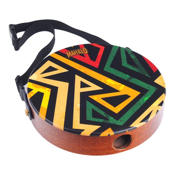 Mahalo Lap Top Cajon with Strap and Bag - Geometric Design Discount