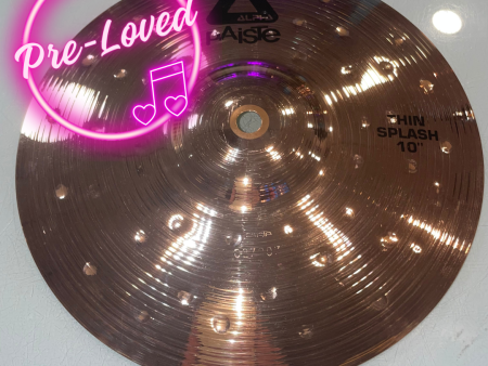 (Pre-Loved) Paiste Alpha 10  Thin Splash Online Hot Sale