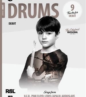 Rockschool Drum Exam Book - Debut (2024) Online Sale