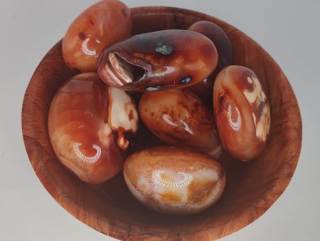 Carnelian Palm Stones For Cheap