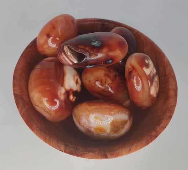 Carnelian Palm Stones For Cheap