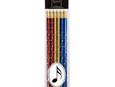 Pencil set Note assorted (6 pcs ) Fashion