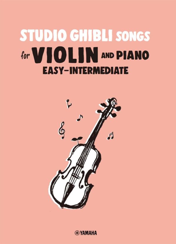 Studio Ghibli Songs for Violin and Piano - Easy to Intermediate Supply