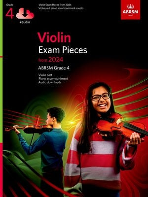 ABRSM Violin Exam Pieces From 2024 - Violin Part, Piano Accompaniment and Audio Downloads NEW! Online Hot Sale