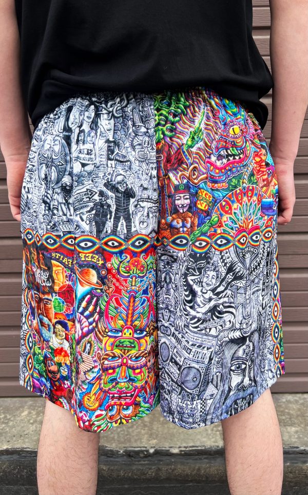 Chris Dyer -  Chaos Culture Jam  - Gym Shorts Online Hot Sale