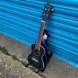 Adam Black CB120 Concert Ukulele - See Through Blue Hot on Sale