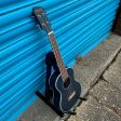 Adam Black TB120 Tenor Ukulele - See Through Blue Fashion