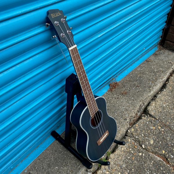 Adam Black TB120 Tenor Ukulele - See Through Blue Fashion