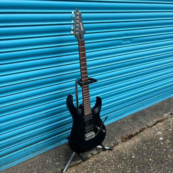 Cort X100 Open Pore Black Electric Guitar Sale