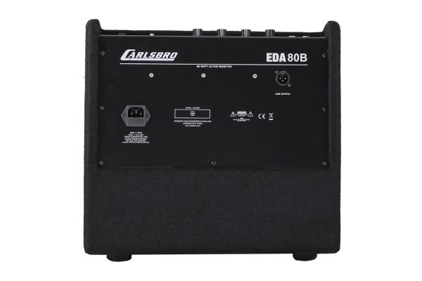 Carlsbro EDA80B 80 watt Drum Monitor with Bluetooth (Active Speaker) For Sale