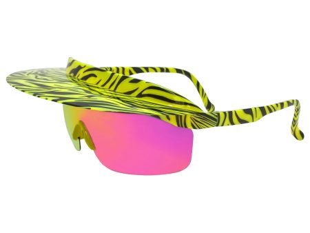 B Fresh - The Smack Downs Visor Shades - 90s Shades Online Hot Sale