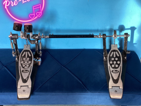 (Pre-Loved) Pearl P-122TWL Double Bass Drum Pedal (Left-Footed) on Sale