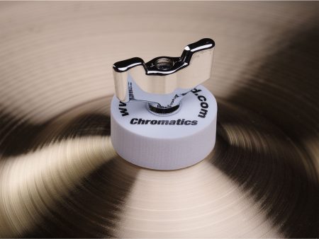 Cympad Chromtics White 40 15mm Cymbal Pad (4 Pack) Hot on Sale