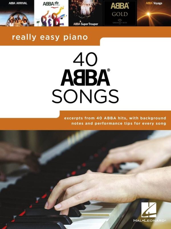 Really Easy Piano - 40 Abba Songs on Sale