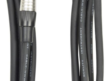 Classic Guitar Lead 6.3mm Mono Jack Plug - 6.3mm Mono Jack Plug (3M) Supply