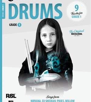 Rockschool Drum Exam Book - Grade 1 (2024) For Cheap