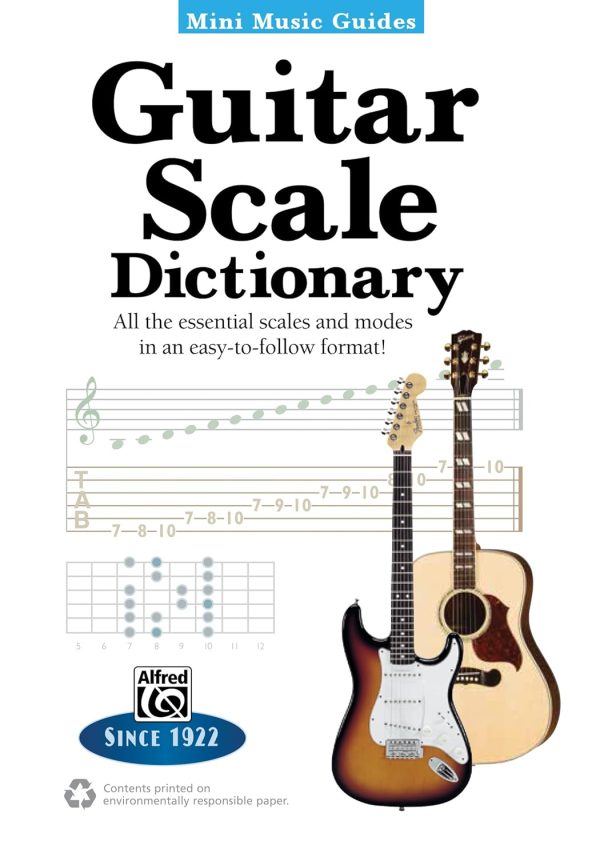 Mini Music Guides Guitar Scale Dictionary Online Sale