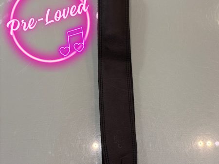 (Pre-Loved) DSL Guitar Strap in Black For Cheap