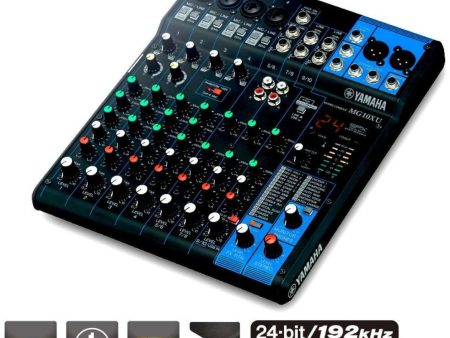 Yamaha 10-Channel Analog Mixer MG10XU Hot on Sale