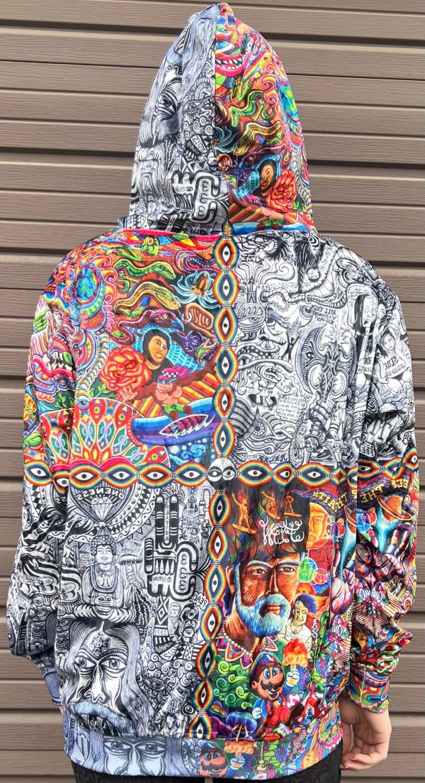 Chris Dyer -  Chaos Culture Jam  - Zip Up Hoodie For Discount