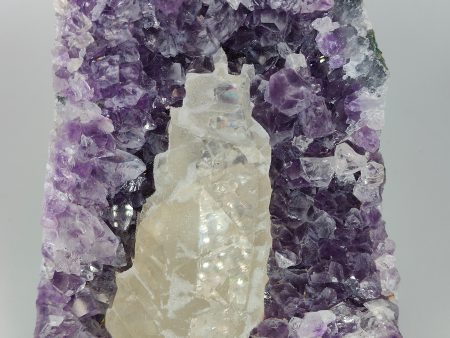 Amethyst with Birefringent Quartz Cheap