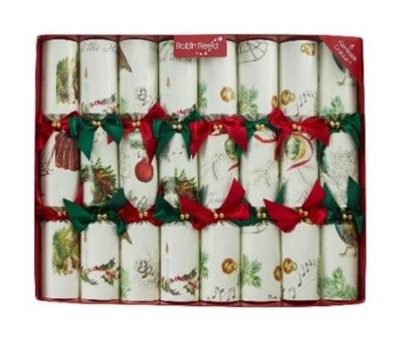 Robin Reed Christmas Crackers with Handbells Online Hot Sale