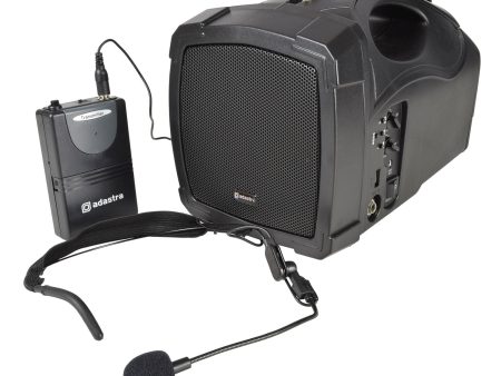 Adastra - Handheld PA System with Neckband Mic and Bluetooth Online Sale