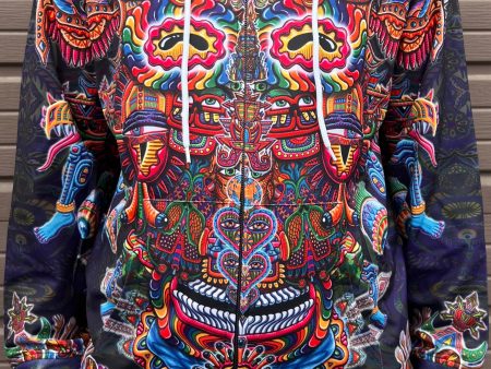 Chris Dyer -  Bullish Man  - Zip Up Hoodie For Cheap