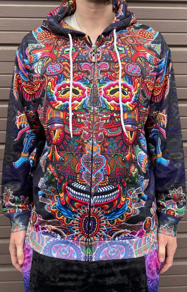 Chris Dyer -  Bullish Man  - Zip Up Hoodie For Cheap