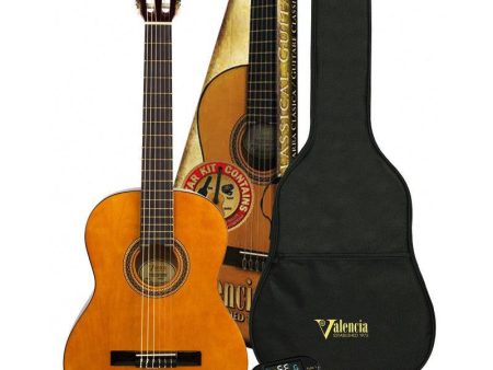 Valencia 100 Series Classical Guitar Pack Cheap