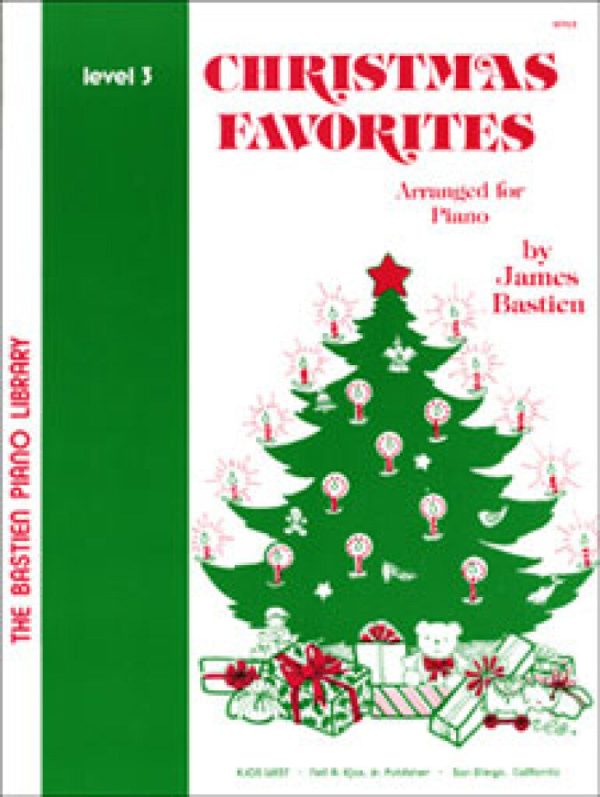 Christmas Favorites Level 3 Arranged for Piano Supply