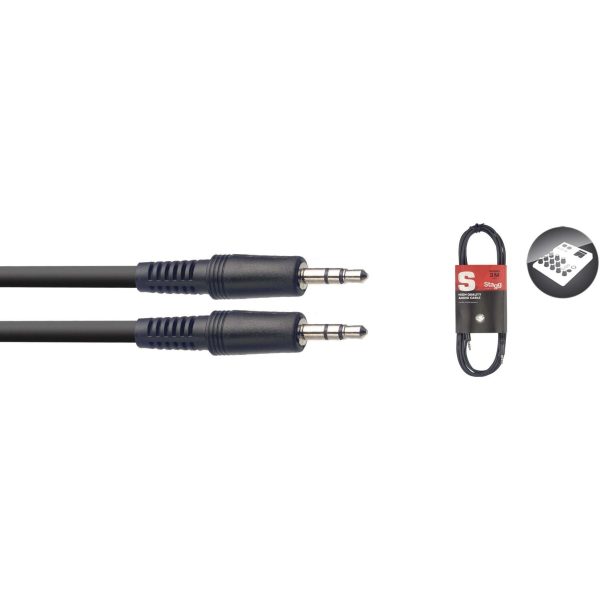 Stagg S Series Mini Jack   Mini Jack 3.5mm Cable For Sale