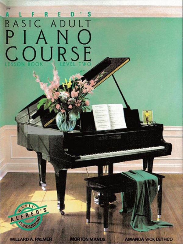 Alfred s Basic Adult Piano Course - Lesson Book Level Two For Sale