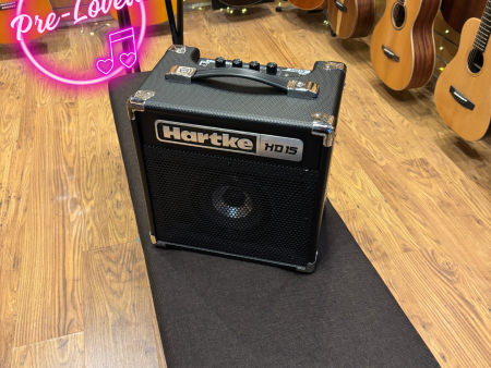 Pre-Loved Hartke HD15 Bass Combo Amplifier Fashion