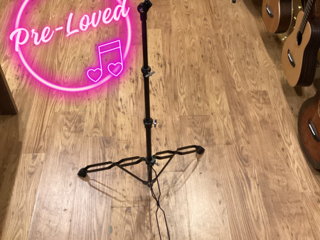 (Pre-Loved) Gear4Music Black Cymbal Stand Fashion