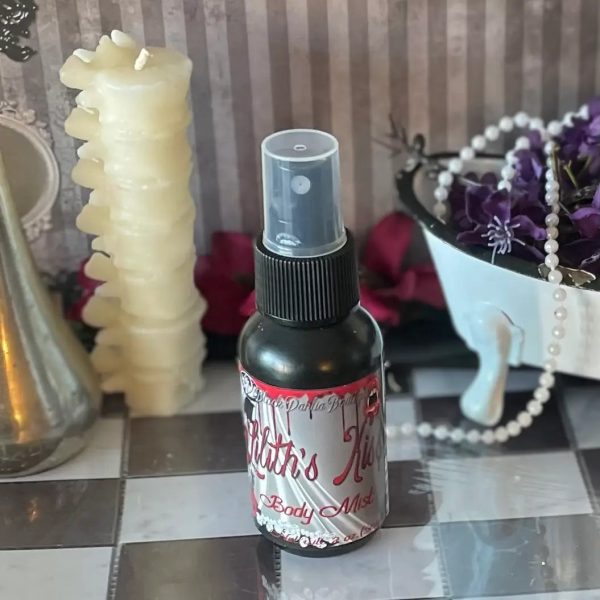 Black Dahlia Boutique - Lilith s Kiss Gothic Body Mist Cheap