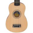 Vintage Laka Rainbow Series Soprano Ukulele - Natural (Inc. Gig Bag) Online now