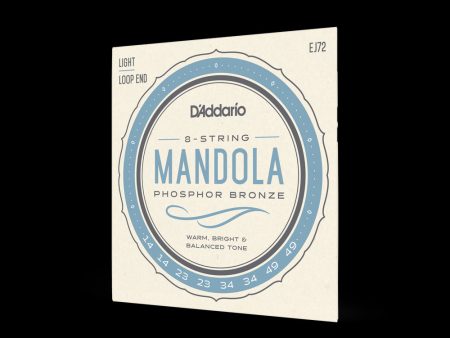 D Addario 8 String Mandola Phosphor Bronze Set - EJ72 For Discount