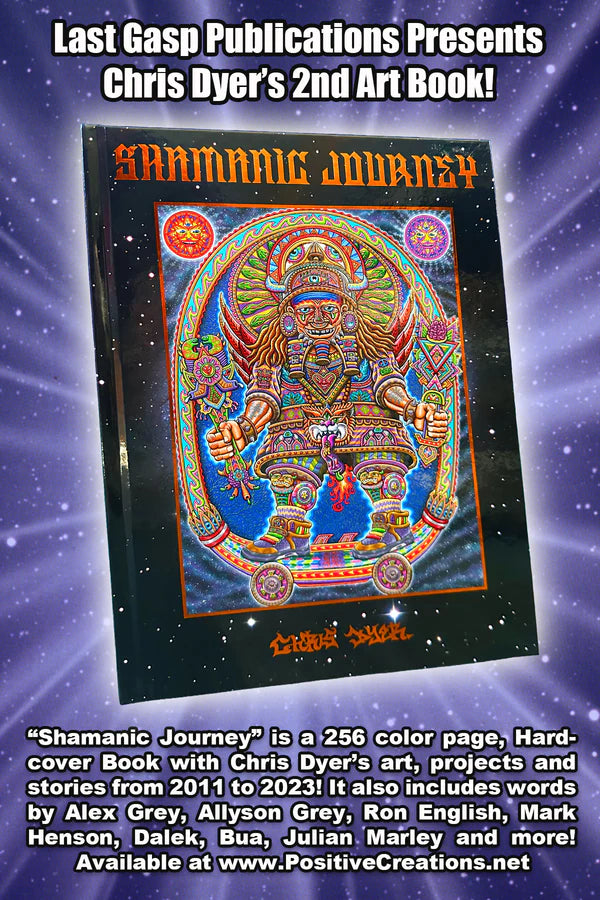 Chris Dyer s  Shamanic Journey  Hardcover Art Book - Autographed Edition Sale