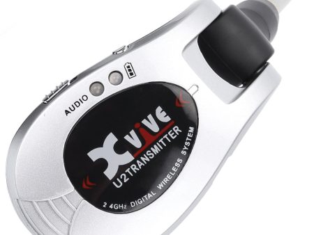 Xvive Wireless Instrument Transmitter ~ Silver Hot on Sale