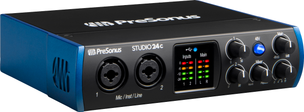 Presonus Studio 24C Audio Interface For Discount