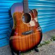 Tanglewood Discovery Dreadnought Cutaway Electro-Acoustic, Sunburst Gloss Hot on Sale