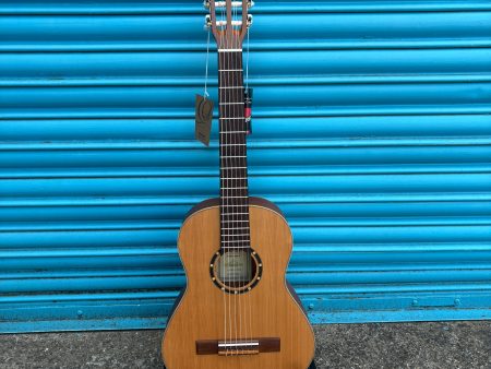 ORTEGA Family Series 1 2 Classical Guitar 6 String - Cedar   Mahogany Natural + Gigbag Online Sale