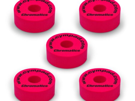 Cympad Chromatics Red 40 15mm Cymbal Pad – Set of 5 Sale